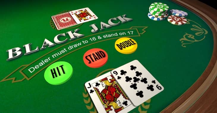 online blackjack table